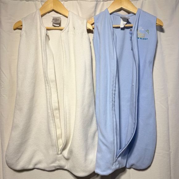 Halo SleepSack Baby Wearable Blanket Small 0-6 Months Fleece Back to Sleep - Picture 3 of 8